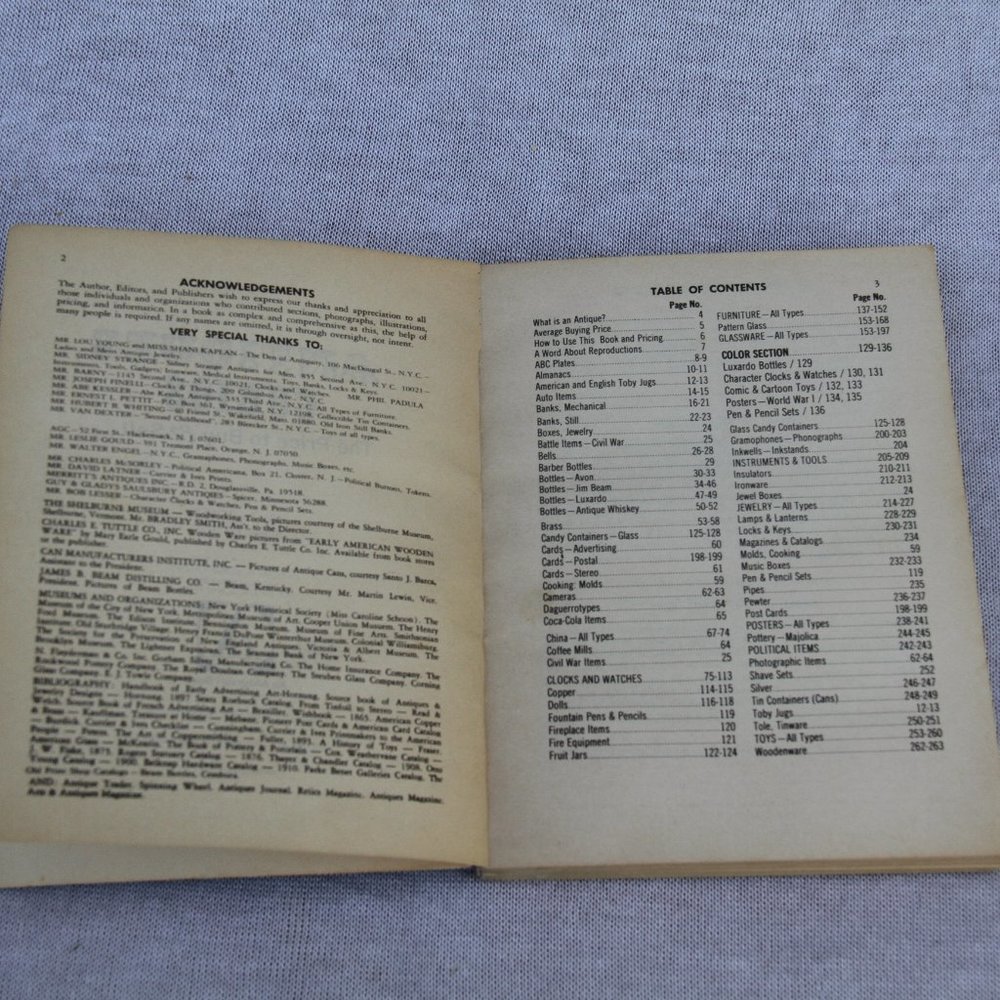 1971 Antiques and Curios Book - Picture 7 of 7